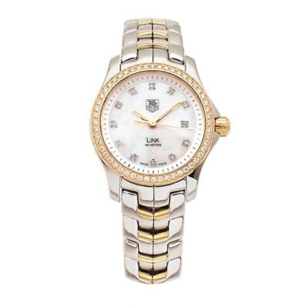 Tag HEUR LINK watch with diamond bezel - Picture 4 of 5